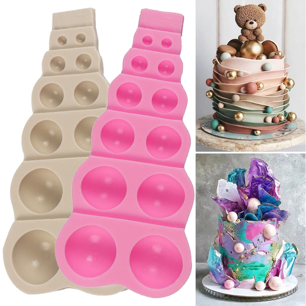 Silicone Cake Semi Sphere Mold Bead Pearl Silicone Mould Flower and Leaf Fondant Molds Fondant Cake Vintage Mold Kitchen Tools
Silicone Cake Semi Sphere Mold Bead Pearl Silicone Mould Flower and Leaf Fondant Molds Fondant Cake Vintage Mold Kitchen Tools