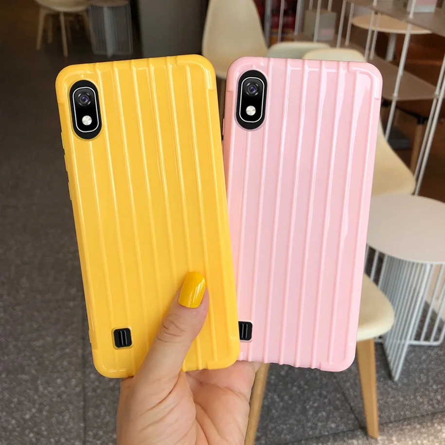 Чехол для Samsung Galaxy A10 чехол A10S карамельных цветов чемодана телефона A 10 A105 GalaxyA10s A107