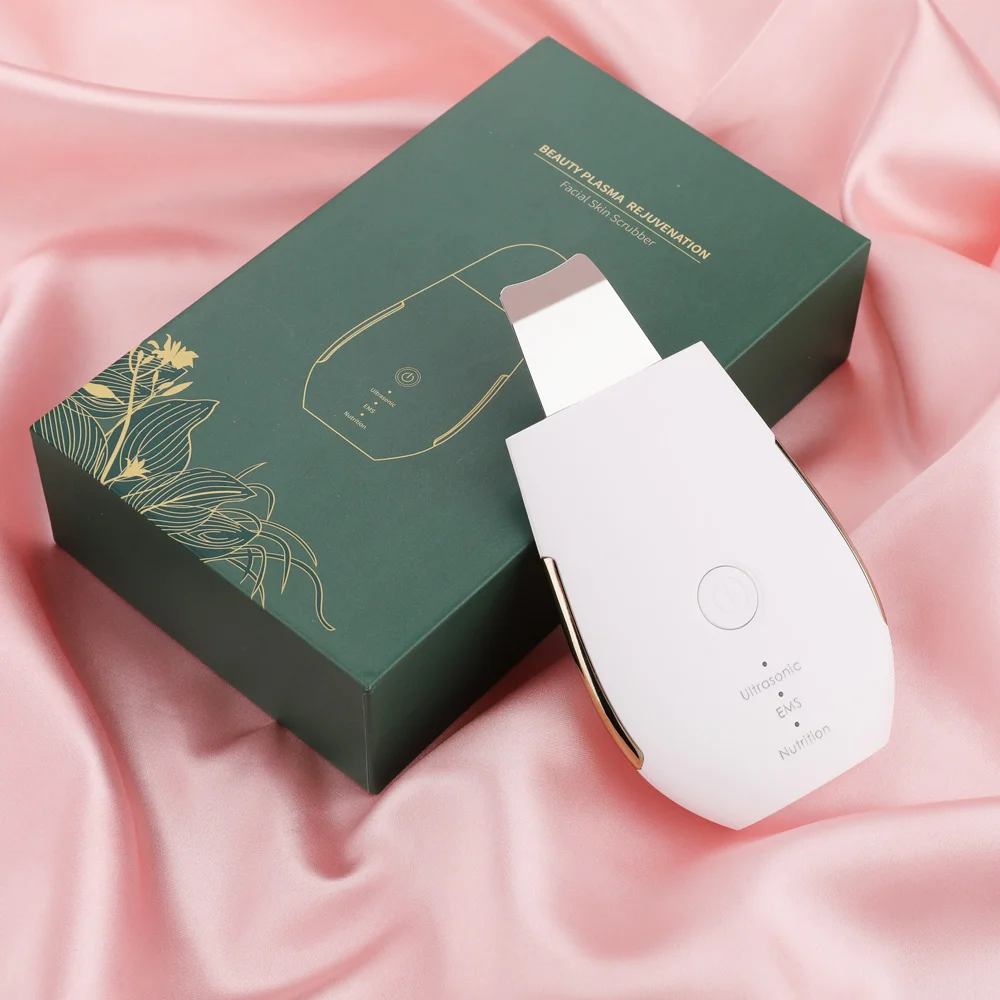Ultrasonic Skin Scrubber Face Pore Cleaner Exfoliator Vacuum Suction Blackhead Remover Sonic Electric Facial Cleansing Brush
Ultrasonic Skin Scrubber Face Pore Cleaner Exfoliator Vacuum Suction Blackhead Remover Sonic Electric Facial Cleansing Brush