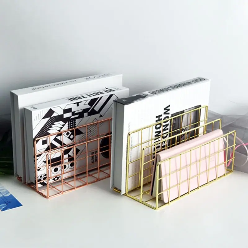 Grid 3 Compartments Bookshelf Magazine File Organizer Holder Wrought Iron Rack
Grid 3 Compartments Bookshelf Magazine File Organizer Holder Wrought Iron Rack