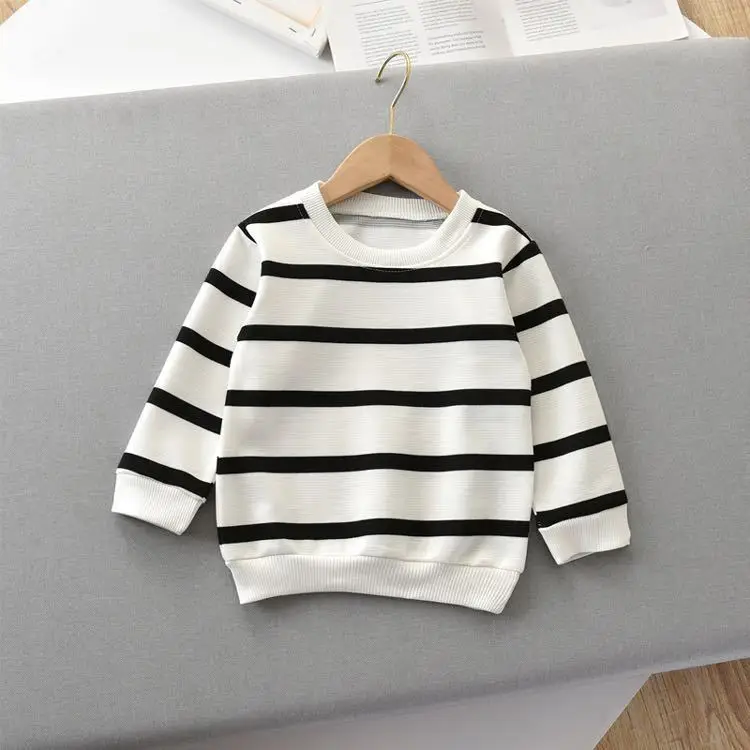 1-5 Years Spring-Fall T shirt Striped Long Sleeve Pullovers Baby Clothes Toldder Shirt Bottoming Shirt For Boys Girls
1-5 Years Spring-Fall T shirt Striped Long Sleeve Pullovers Baby Clothes Toldder Shirt Bottoming Shirt For Boys Girls