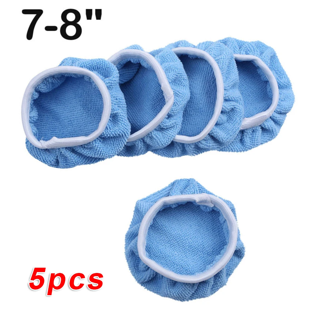 5 Pcs Microfiber Polishing Pad Cover Waxing Pad Bonnet Buffing Pad Cover 5-10inch For Polising Tools Accessories
5 Pcs Microfiber Polishing Pad Cover Waxing Pad Bonnet Buffing Pad Cover 5-10inch For Polising Tools Accessories