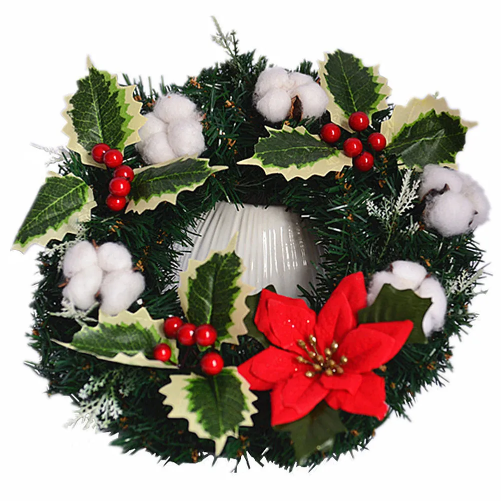30CM Christmas Wreath Pine Cone And Berry Decorated Christmas Decoration Xmas Noel Cristmas Ornaments New Year
30CM Christmas Wreath Pine Cone And Berry Decorated Christmas Decoration Xmas Noel Cristmas Ornaments New Year