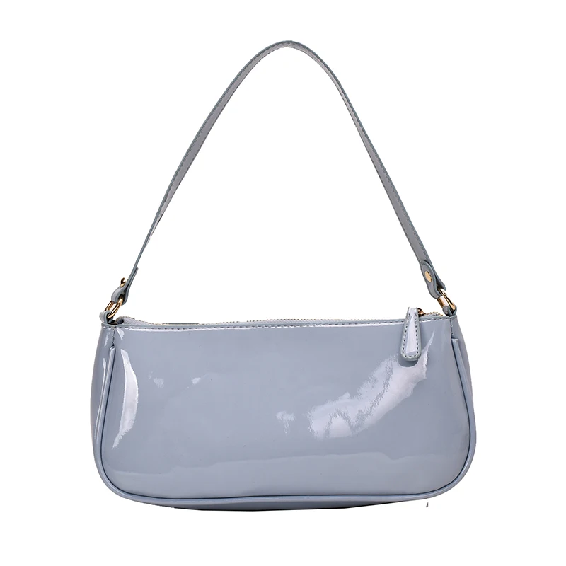 Patent Leather Small Shoulder Bag For Women 2021 Summer Lady Hand Bag Luxury Brand Women Solid Color Handbags and Purses
Patent Leather Small Shoulder Bag For Women 2021 Summer Lady Hand Bag Luxury Brand Women Solid Color Handbags and Purses