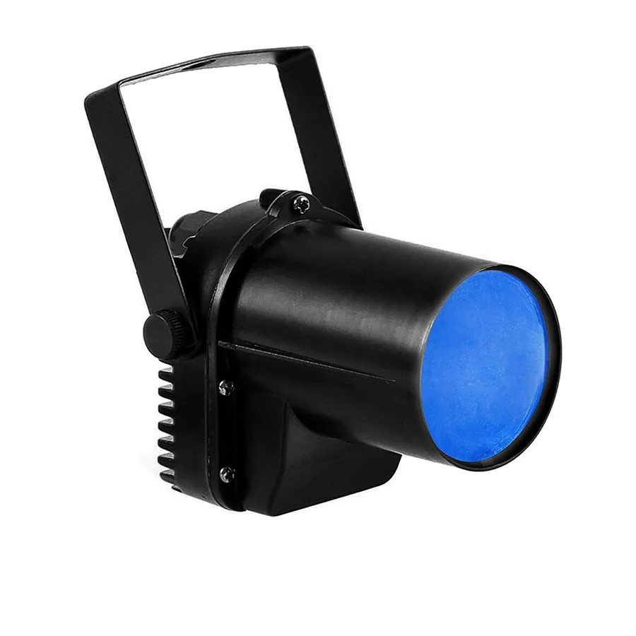 5W LED Pinspot Spotlight Beam Stage Light Single Color Disco DJ KTV Mirror Ball Reflective Stage Lamp Wedding Party Decor 
5W LED Pinspot Spotlight Beam Stage Light Single Color Disco DJ KTV Mirror Ball Reflective Stage Lamp Wedding Party Decor