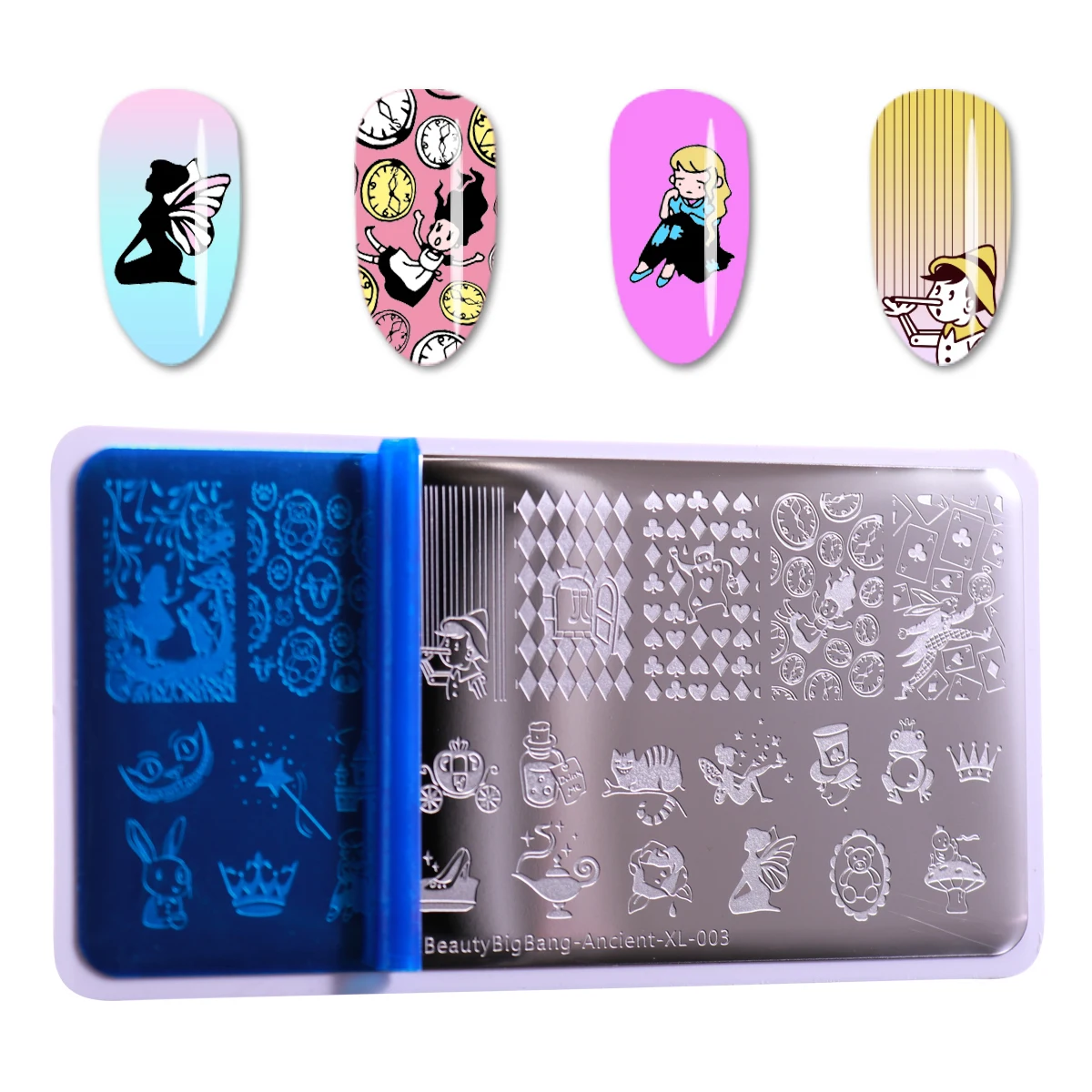Tool Beautybigbang Stamp Nail for Art Printing Stamping Plates Design Templates Rabbit Stencil Aladdin Myth Nails Ancient XL-003 
Tool Beautybigbang Stamp Nail for Art Printing Stamping Plates Design Templates Rabbit Stencil Aladdin Myth Nails Ancient XL-003