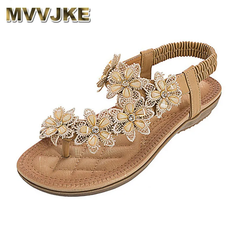MVVJKE New Bohemian Style Vintage Classic Floral Sandals Women Comfortable Flat Bottom Summer Shoes Ladies Party Beach Sandals
MVVJKE New Bohemian Style Vintage Classic Floral Sandals Women Comfortable Flat Bottom Summer Shoes Ladies Party Beach Sandals