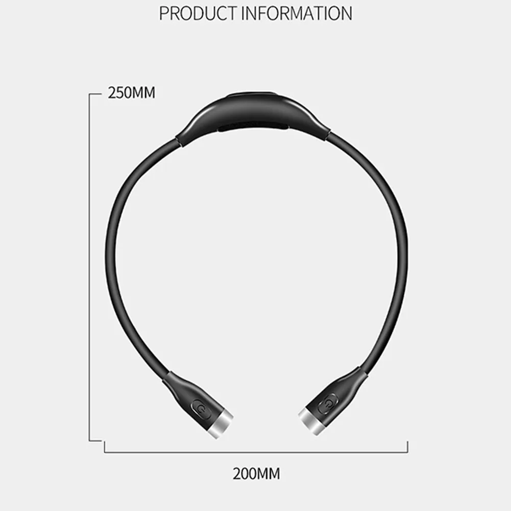USB Rechargeable Hands-free LED Flexible Light Over Neck Book Reading Lamp For Night Reading, Night Jogging, Camping Book Light
USB Rechargeable Hands-free LED Flexible Light Over Neck Book Reading Lamp For Night Reading, Night Jogging, Camping Book Light