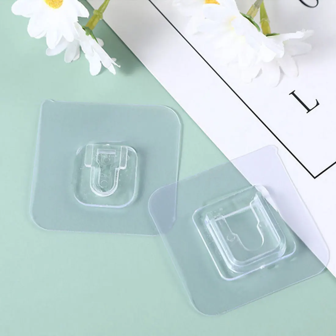 Double-Sided Adhesive Wall Hooks Hanger Strong Transparent Hooks Suction Cup Sucker Wall Storage Holder For Kitchen Bathroo
Double-Sided Adhesive Wall Hooks Hanger Strong Transparent Hooks Suction Cup Sucker Wall Storage Holder For Kitchen Bathroo