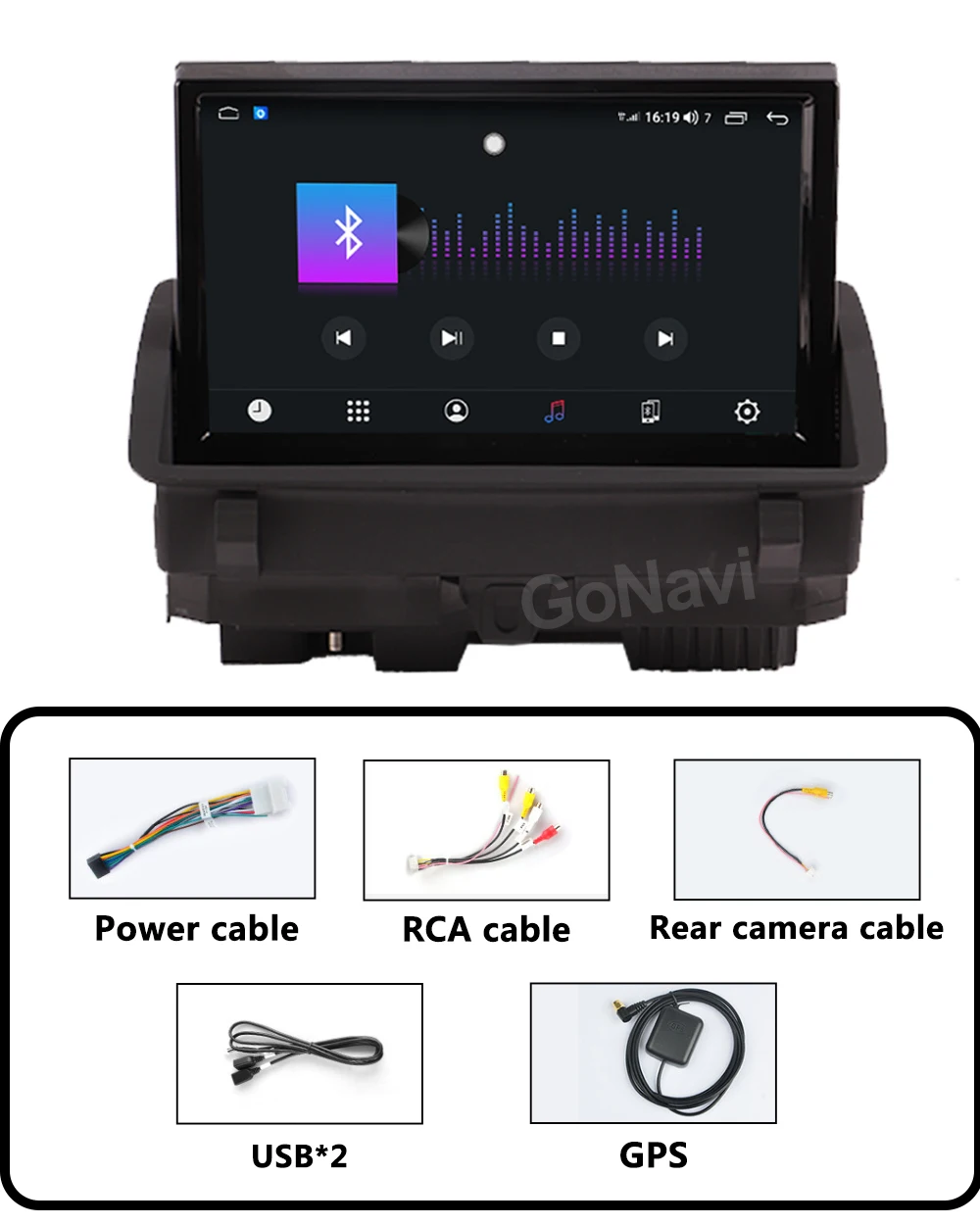 GoNavi Android 11 Car Radio DVD MP5 Intelligent Touch Central Multimedia Screen System Navigation for For Audi Q3 2013-2018
GoNavi Android 11 Car Radio DVD MP5 Intelligent Touch Central Multimedia Screen System Navigation for For Audi Q3 2013-2018