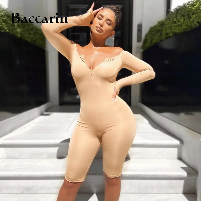 Baccarin одноцветное платье с открытыми плечами для женщин комбинезон Длинные рукава Перчатки облегающий силуэт Сексуальная уличная Фитнес Сп...
Baccarin одноцветное платье с открытыми плечами для женщин комбинезон Длинные рукава Перчатки облегающий силуэт Сексуальная уличная Фитнес Сп...