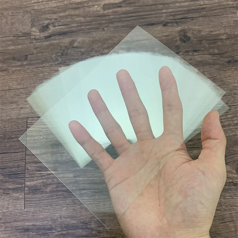 50Pcs /Set Transparent Plastic Window Sheets for DIY Scrapbooking Handmade Craft Shaker Cards Making New Clear Sheets 11*16cm
50Pcs /Set Transparent Plastic Window Sheets for DIY Scrapbooking Handmade Craft Shaker Cards Making New Clear Sheets 11*16cm