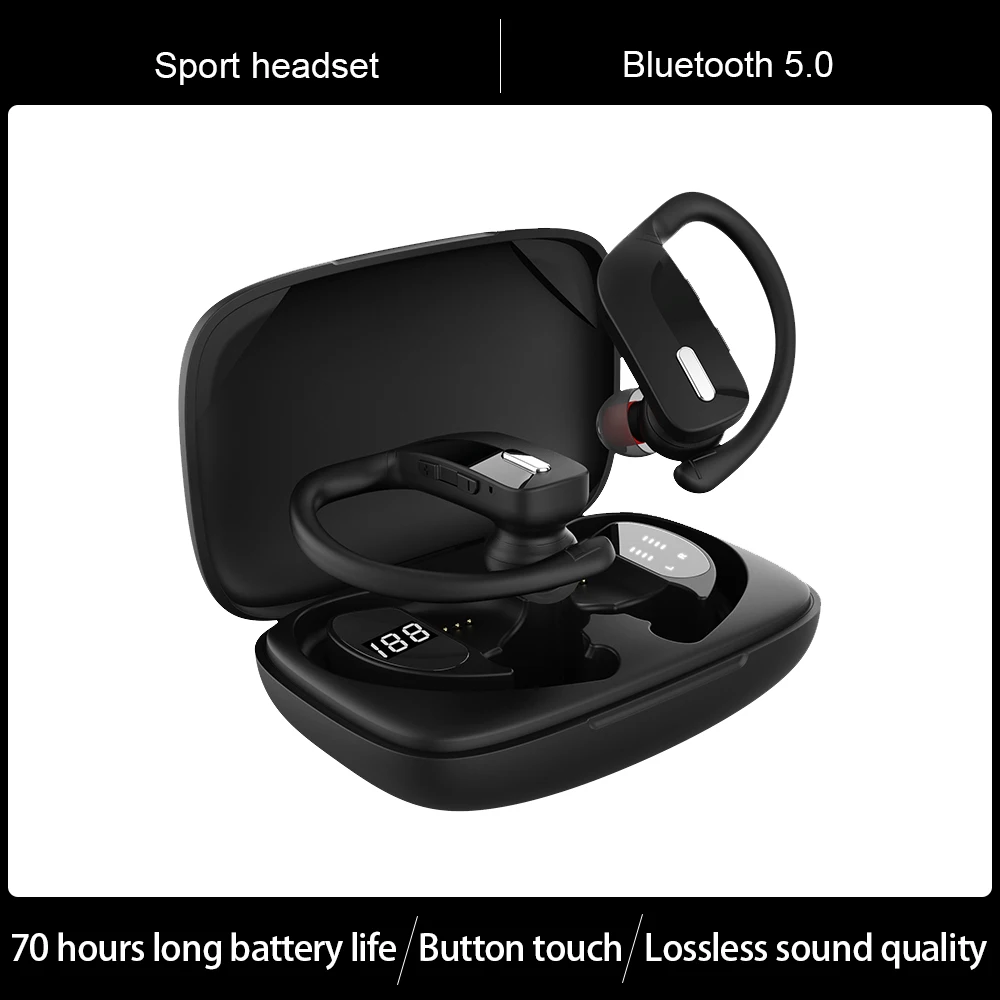 Новые беспроводные Bluetooth-наушники Спортивная игровая гарнитура для смартфона T17