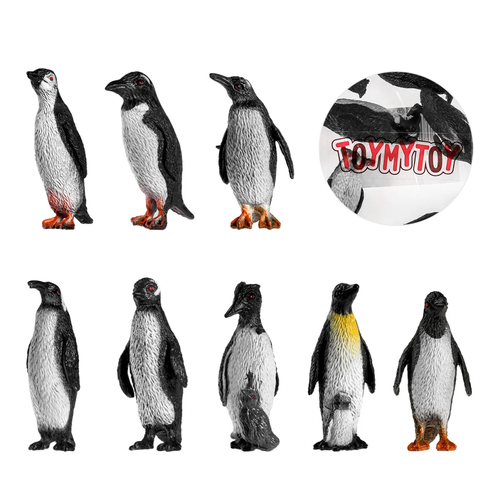 8PCS Ocean Animal Penguin Figure Model Preschool Kids 
8PCS Ocean Animal Penguin Figure Model Preschool Kids