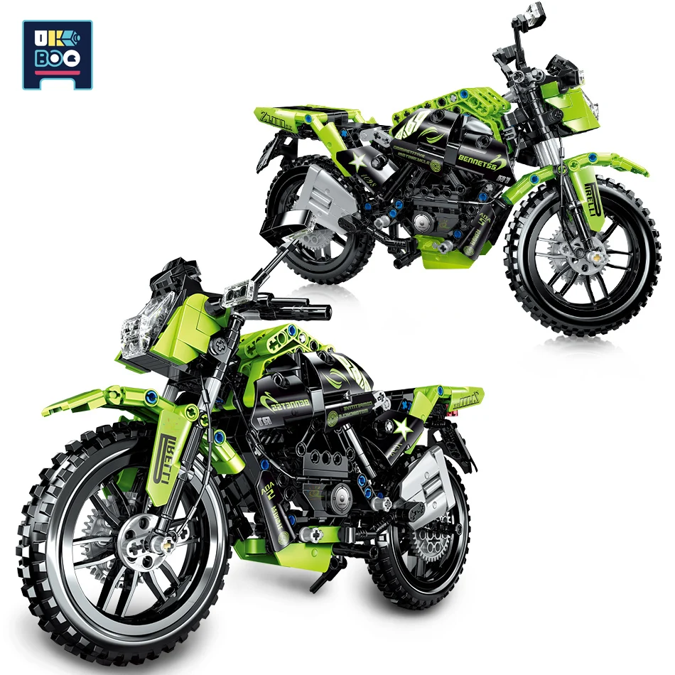 518pcs Technicals Speed Champions Motorcycle DIY Model Building Blocks City Car Racing Motorbike Bricks For Children New Year
518pcs Technicals Speed Champions Motorcycle DIY Model Building Blocks City Car Racing Motorbike Bricks For Children New Year