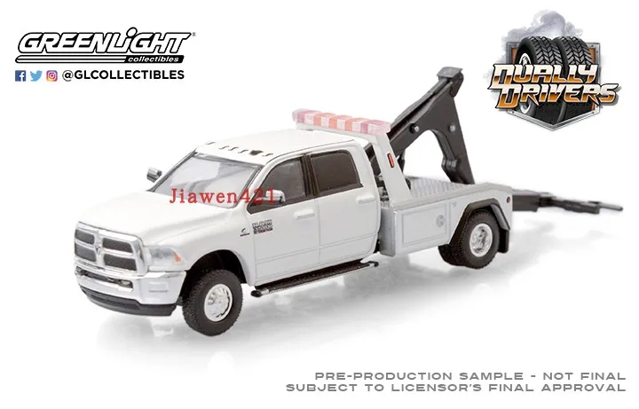 GreenLight 1:64 2018 Ram 3500 Dually эвакуатор бутик сплав автомобиль игрушки для детей детские