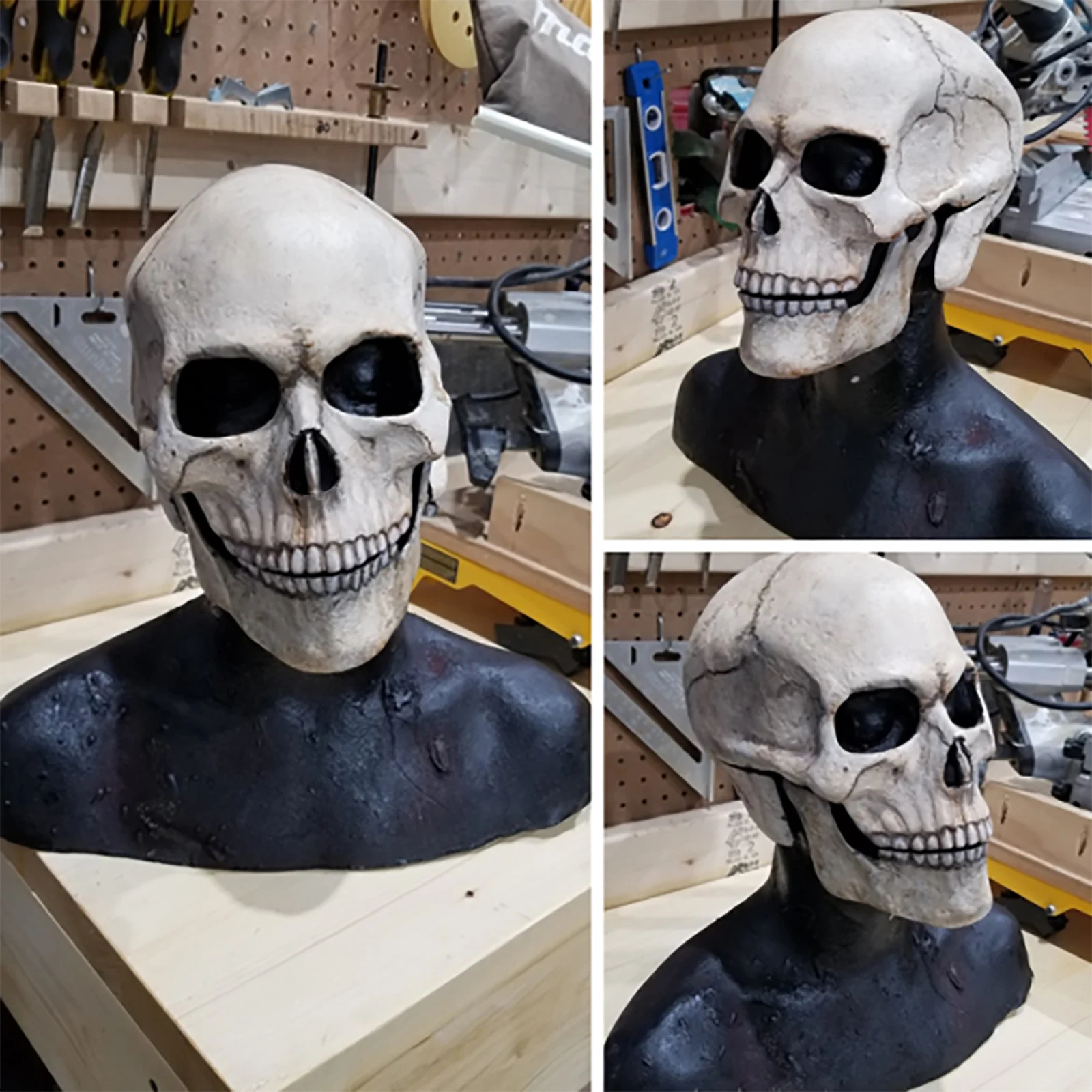 Halloween Mask Movable Jaw Full Head Skull Mask Halloween Decoration Horror Scary Mask Cosplay Party Decor 2021 Skull Helmet
Halloween Mask Movable Jaw Full Head Skull Mask Halloween Decoration Horror Scary Mask Cosplay Party Decor 2021 Skull Helmet