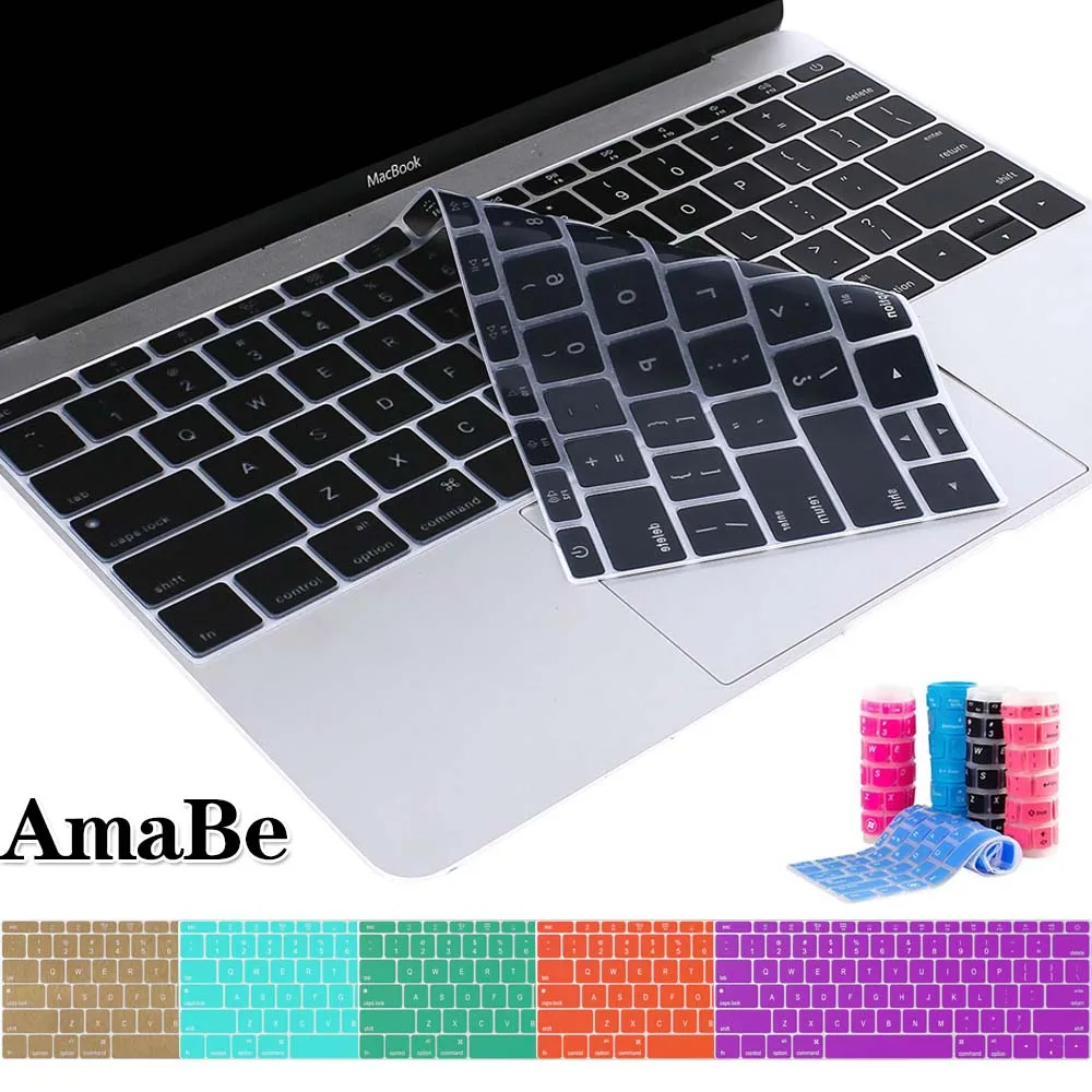 Водонепроницаемый чехол для клавиатуры Macbook 12 дюймов (A1534) / 2016 PRO 13 A1708 (без