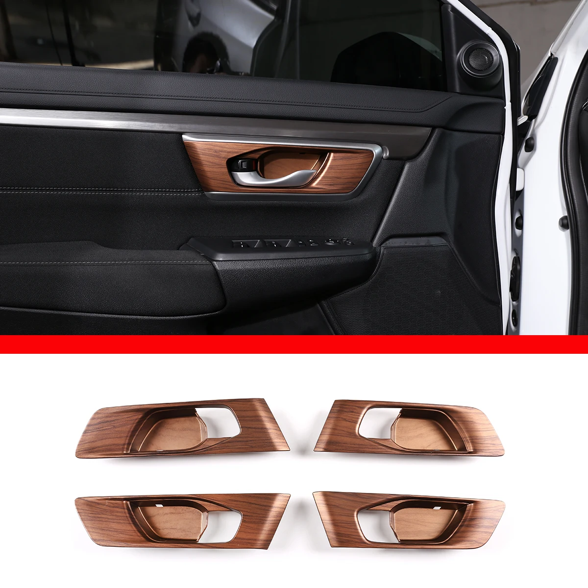For 2017-2021 Honda CR-V ABS car inner door handle bowl decoration cover sticker car interior accessories
For 2017-2021 Honda CR-V ABS car inner door handle bowl decoration cover sticker car interior accessories