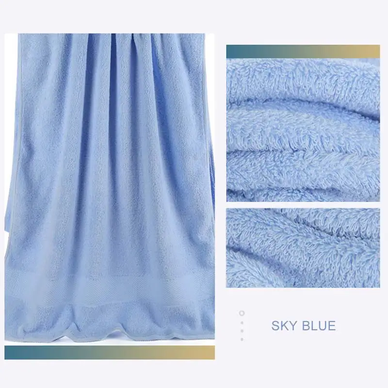 100% Pure Cotton Super Absorbent Large Towel Face Bath Towel Bathroom Adults Shower Soft Comfortable Travel Sport Beach Towels
100% Pure Cotton Super Absorbent Large Towel Face Bath Towel Bathroom Adults Shower Soft Comfortable Travel Sport Beach Towels