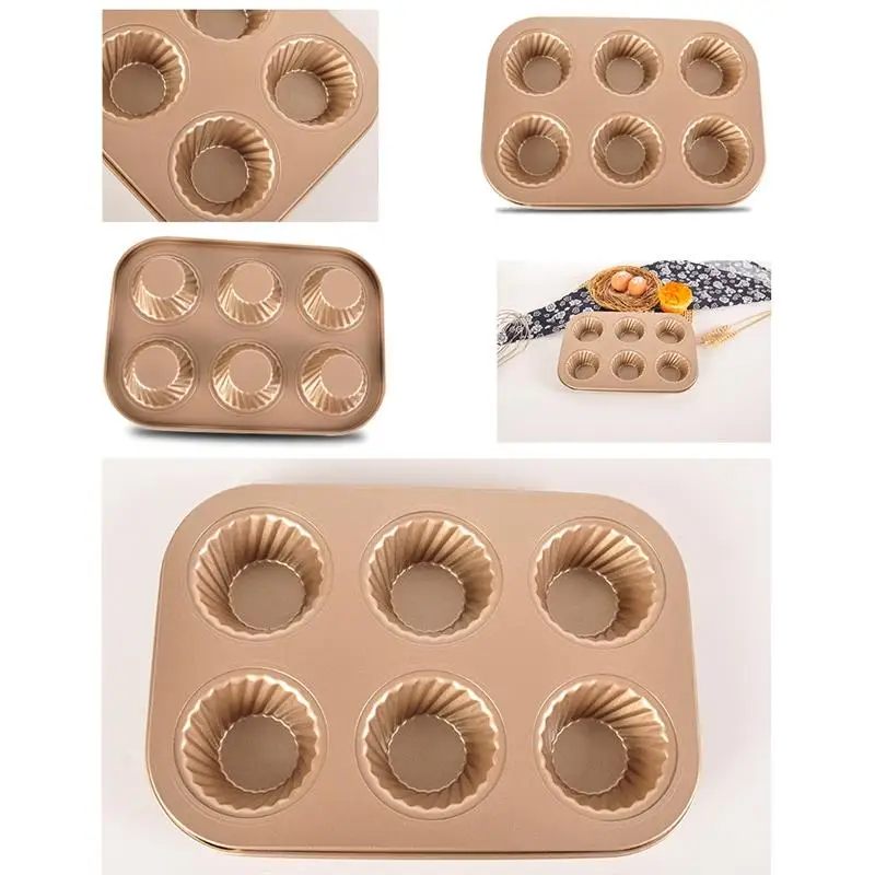 1PCS Metal Donut Pan 6 Holes Solid Color Doughnut Baking Mold Non-Stick Kitchen Bagel Mold for cocina DIY Baking Bakware Tools
1PCS Metal Donut Pan 6 Holes Solid Color Doughnut Baking Mold Non-Stick Kitchen Bagel Mold for cocina DIY Baking Bakware Tools