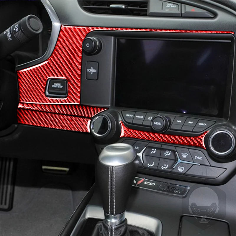 Car Center Console Panel Trim Decal Carbon Fiber Sticker For Chevrolet Corvette C7 2014-2019 Styling Accessories
Car Center Console Panel Trim Decal Carbon Fiber Sticker For Chevrolet Corvette C7 2014-2019 Styling Accessories