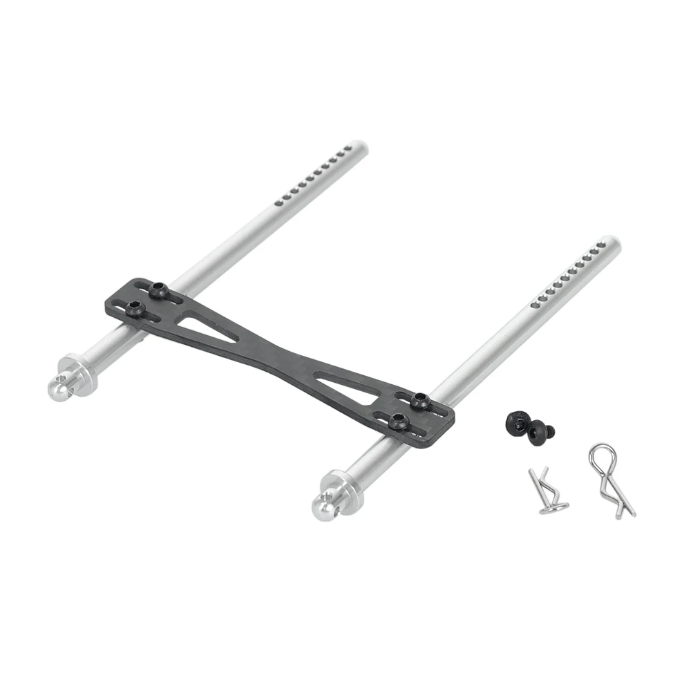 RC Car Aluminum alloy & Carbon Rear Body Posts Mount W/ Clip for 1/10 RC Crawler Axial SCX10 II 90046 Upgrade Parts
RC Car Aluminum alloy & Carbon Rear Body Posts Mount W/ Clip for 1/10 RC Crawler Axial SCX10 II 90046 Upgrade Parts