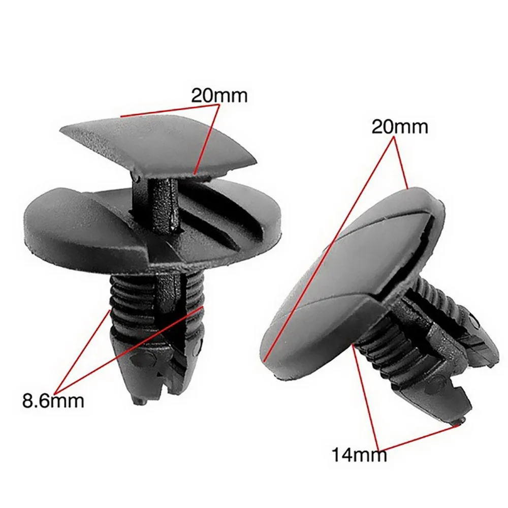 20pcs 8mm Plastic Rivets Bumper Fastener Clip for Peugeot 307 206 207 Citroen PSA Car Fender Liner Wheel Arch Retainer Push Pins
20pcs 8mm Plastic Rivets Bumper Fastener Clip for Peugeot 307 206 207 Citroen PSA Car Fender Liner Wheel Arch Retainer Push Pins