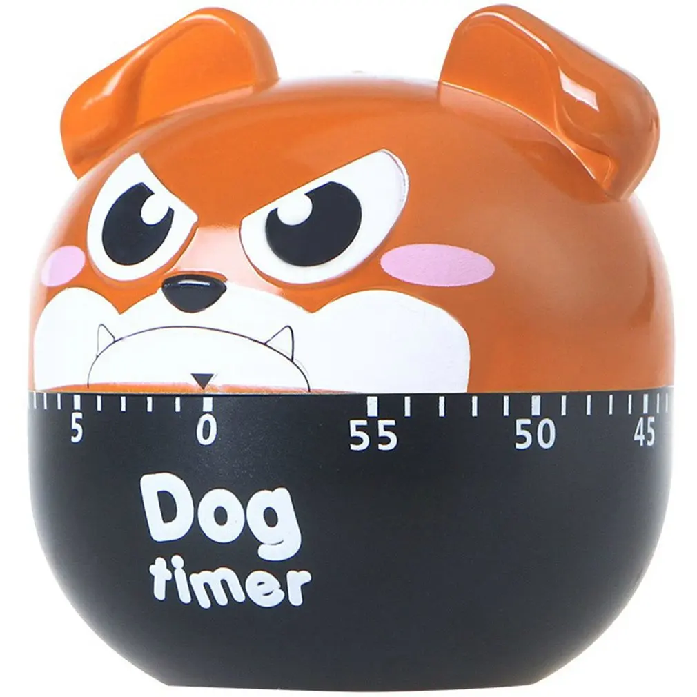 60 Minutes Kitchen Timer Cute Cartoon Dog Shape Timers Mechanical Manual Timer For Home Baking Cooking Sleep
60 Minutes Kitchen Timer Cute Cartoon Dog Shape Timers Mechanical Manual Timer For Home Baking Cooking Sleep