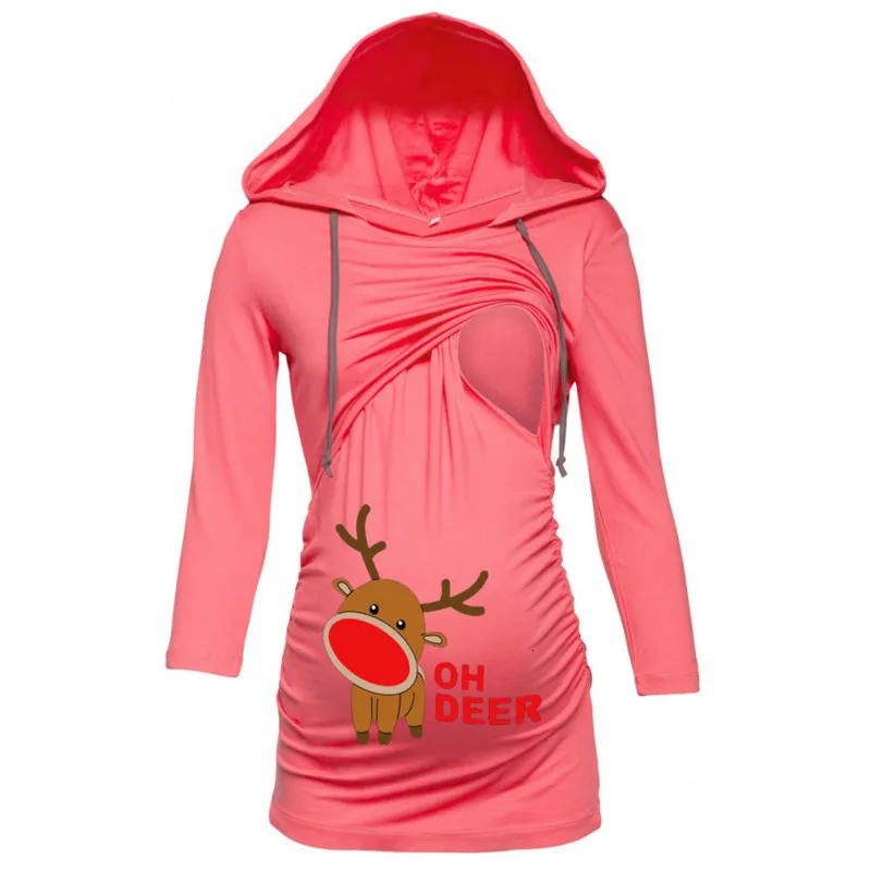 womens Christmas clothing Autumn 2019 Maternity Nursing breastfeeding Tops Long Sleeve print santa T-Shirt clothes For Pregnant
womens Christmas clothing Autumn 2019 Maternity Nursing breastfeeding Tops Long Sleeve print santa T-Shirt clothes For Pregnant