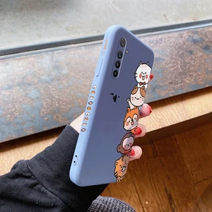 For Realme X Lite XT X2 Pro X3 Super Zoom Case with Cute pet pattern
back cover Fall prevention casting