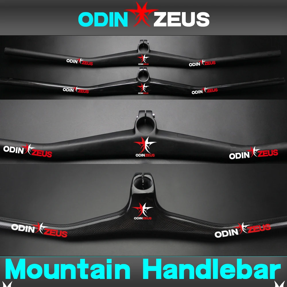 ODINZEUS 3K/UD MTB Bicycle Handlebar Riser 2 degree/-17 degree One-shaped Integrated Handlebar/Black/Grey Carbon Friber
ODINZEUS 3K/UD MTB Bicycle Handlebar Riser 2 degree/-17 degree One-shaped Integrated Handlebar/Black/Grey Carbon Friber