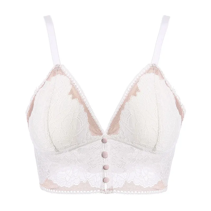 OranriTing Women Lace Brassier Underwear Seamless Lolita Bra Removable Pad Soft Cup Thin Bralette Sexy Girl Lingerie
OranriTing Women Lace Brassier Underwear Seamless Lolita Bra Removable Pad Soft Cup Thin Bralette Sexy Girl Lingerie