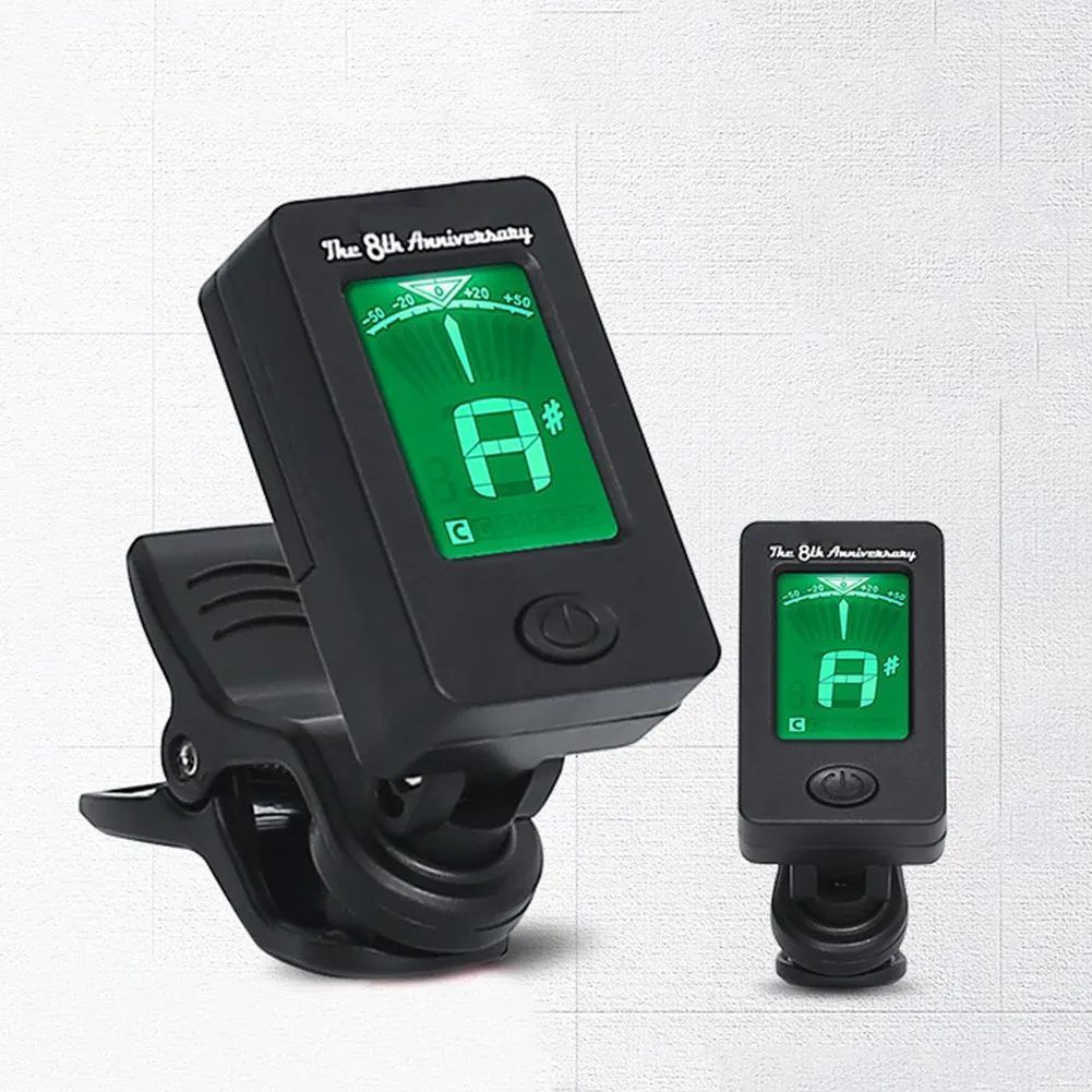 Electric Digital Guitar Tuner LCD Clip-on Chromatic Acoustic Bass Violin Ukulele 2.4*4*4.5cm For Musical Instrument Parts
Electric Digital Guitar Tuner LCD Clip-on Chromatic Acoustic Bass Violin Ukulele 2.4*4*4.5cm For Musical Instrument Parts