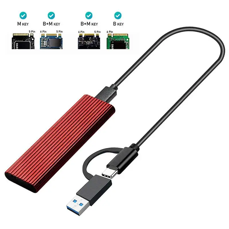 Чехол M.2 NVME SSD на USB для M.2 SSD,10 Гбит/с двойной протокол M2 NVMe Box, PCIe NGFF SATA M2 NVMe адаптер корпуса с OTG
Чехол M.2 NVME SSD на USB для M.2 SSD,10 Гбит/с двойной протокол M2 NVMe Box, PCIe NGFF SATA M2 NVMe адаптер корпуса с OTG