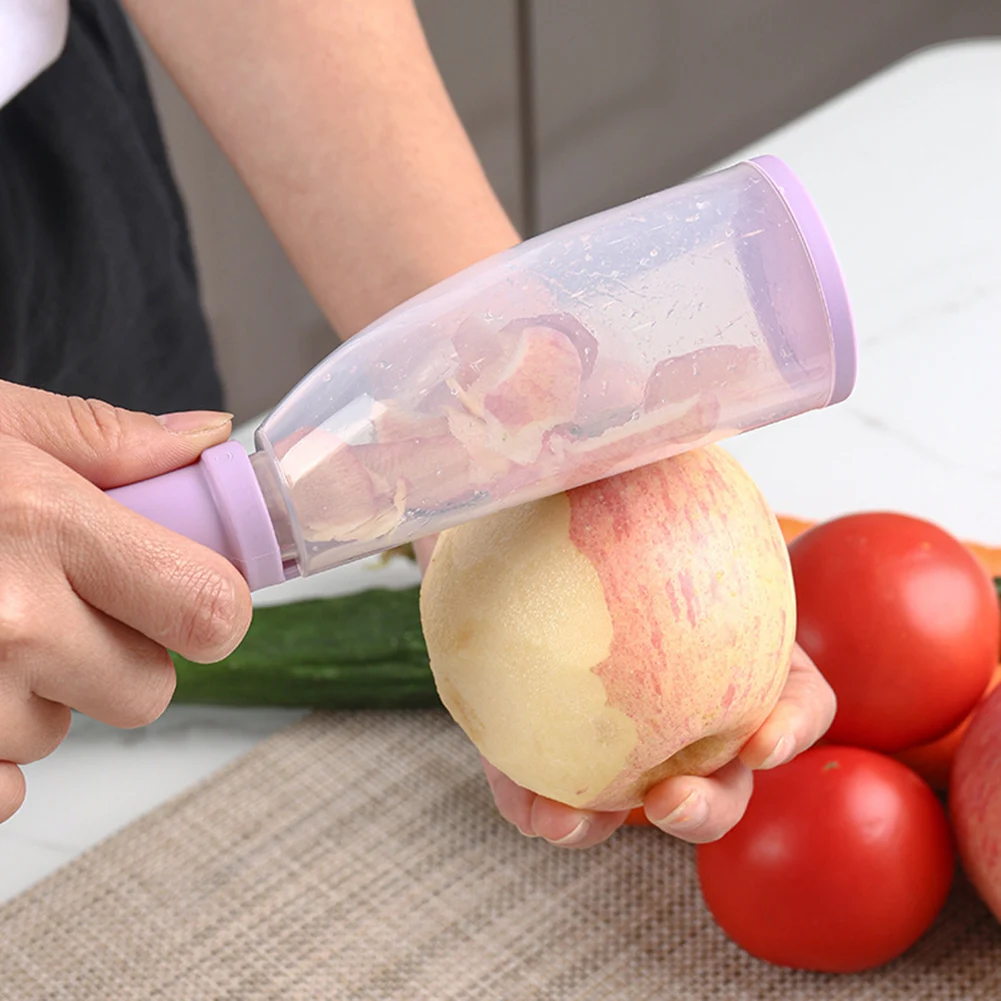 Vegetable Peeler with Storage Box Stainless Steel Slicer Peeling Knife Gadgets for Potato Apple Carrot Home Kitchen Accessories
Vegetable Peeler with Storage Box Stainless Steel Slicer Peeling Knife Gadgets for Potato Apple Carrot Home Kitchen Accessories