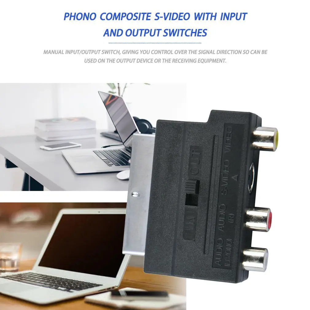 SCART Adaptor AV Block S-video RCA 18cm X 10cm X 3cm (7.09in X 3.94in X 1.18in) Male-female Speakon ONLENY Piece
SCART Adaptor AV Block S-video RCA 18cm X 10cm X 3cm (7.09in X 3.94in X 1.18in) Male-female Speakon ONLENY Piece