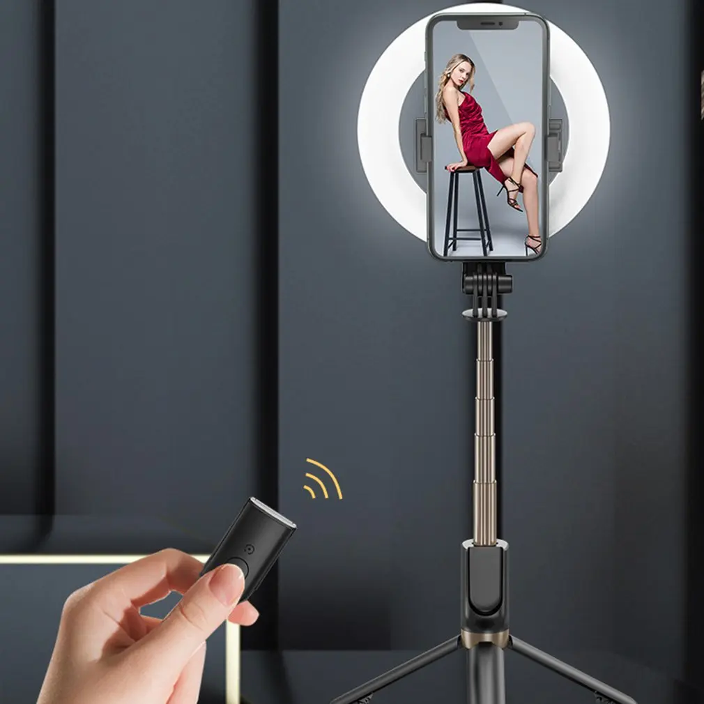 MJ07 Mobile Phone Wireless Selfie Stick Desktop Bracket Fill Light Phone Live Broadcast Beauty Light Desktop Stand 
MJ07 Mobile Phone Wireless Selfie Stick Desktop Bracket Fill Light Phone Live Broadcast Beauty Light Desktop Stand