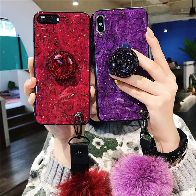 Фото Роскошный чехол для iPhone 11 Pro Max X XS XR блестящий силиконовый 5 5S SE 6 6S 7 8 Plus|Бамперы| |