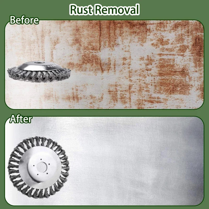 Weed Brush, Round Brush for Weed Brush 150X25.4Mm for Brush Cutter, Grass Trimmer, Garden Accessories
Weed Brush, Round Brush for Weed Brush 150X25.4Mm for Brush Cutter, Grass Trimmer, Garden Accessories