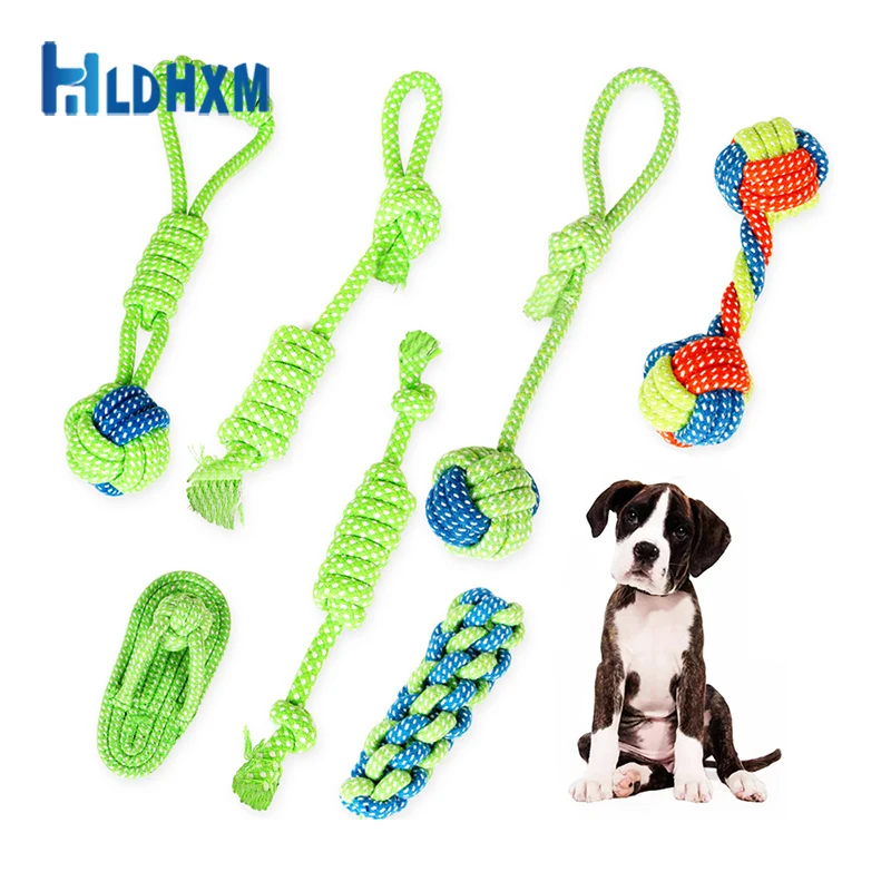 Hldhxm Pet Dog Chewing Toy Knotting Cotton Rope Bite Resistant Molar Teeth Cleaning Set Cat Interactive Ball Toys Christmas Gift
Hldhxm Pet Dog Chewing Toy Knotting Cotton Rope Bite Resistant Molar Teeth Cleaning Set Cat Interactive Ball Toys Christmas Gift