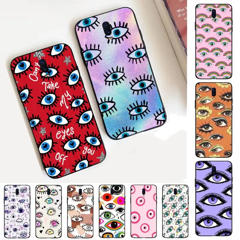 Lucky Eye Blue Evil Eye Print Phone Case for Vivo Y91C Y11 17 19 17 67 81 Oppo A9 2020 Realme c3
Lucky Eye Blue Evil Eye Print Phone Case for Vivo Y91C Y11 17 19 17 67 81 Oppo A9 2020 Realme c3