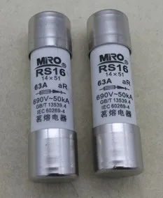 Предохранители: RS16 32A 500V aR / 40A 63A 690V 1A 2A 3A 4A 5A 6A 8A 10A 16A 20A 25A 50A 1-63A 14*51 | Автомобили и