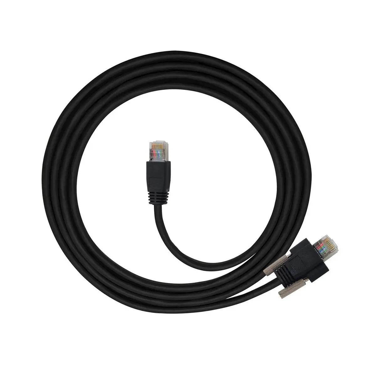 Chenyang Up Angled / straight RJ45 Vision Flexible Patch Cable Wear Resisting Screw Lock Cat6 for GigE CCD data-High Flex Tray
Chenyang Up Angled / straight RJ45 Vision Flexible Patch Cable Wear Resisting Screw Lock Cat6 for GigE CCD data-High Flex Tray