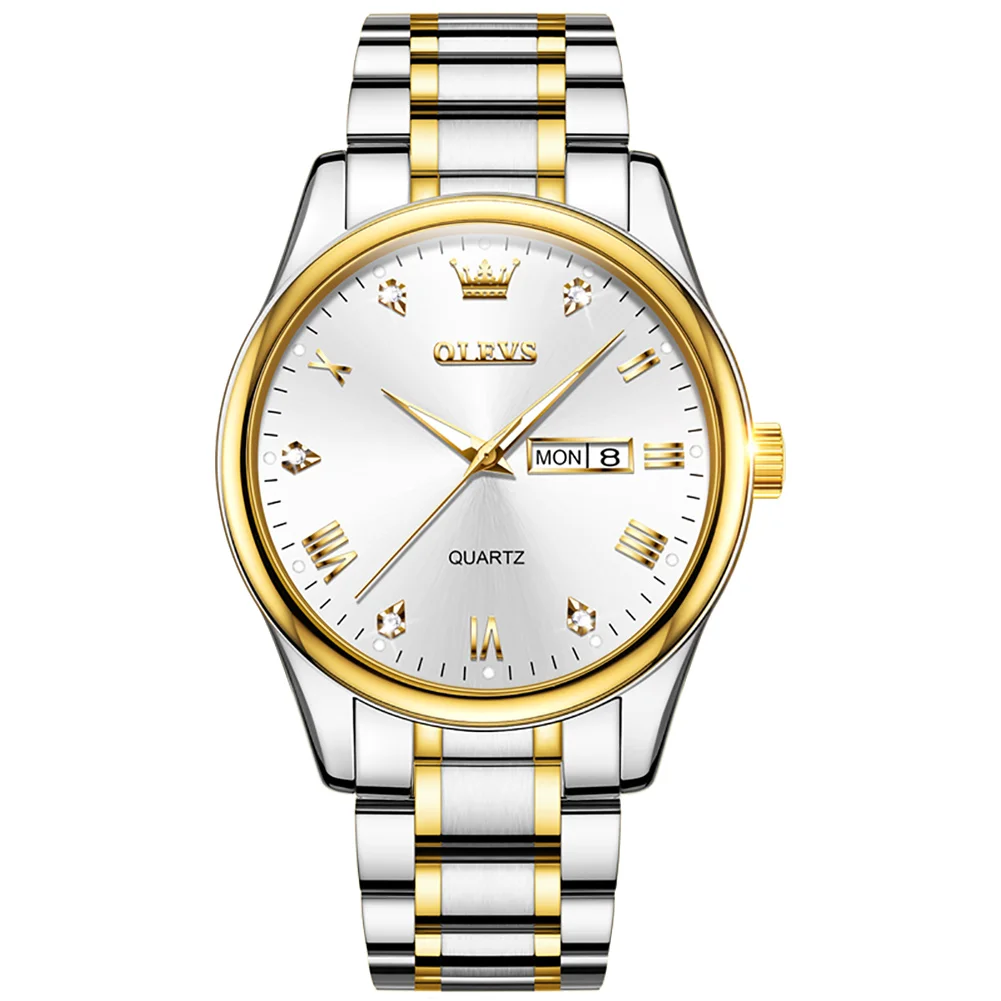 Luxury Brand Fashion Men's Watches Waterproof Silver Stainless Steel Man Watch Casual Business Luminous Quartz Wristwatches 2021
Luxury Brand Fashion Men's Watches Waterproof Silver Stainless Steel Man Watch Casual Business Luminous Quartz Wristwatches 2021