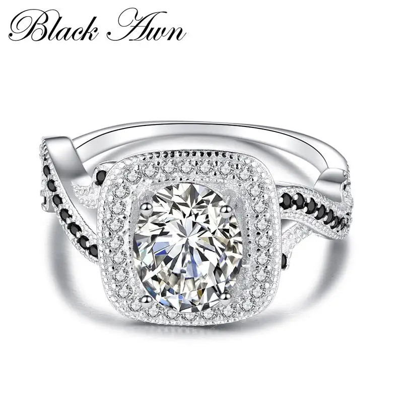 925 Sterling Silver Jewelry Trendy Wedding Rings for Women Engagement Ring Bague Femme Bijoux Anillos De Plata 925 De Ley C087
925 Sterling Silver Jewelry Trendy Wedding Rings for Women Engagement Ring Bague Femme Bijoux Anillos De Plata 925 De Ley C087