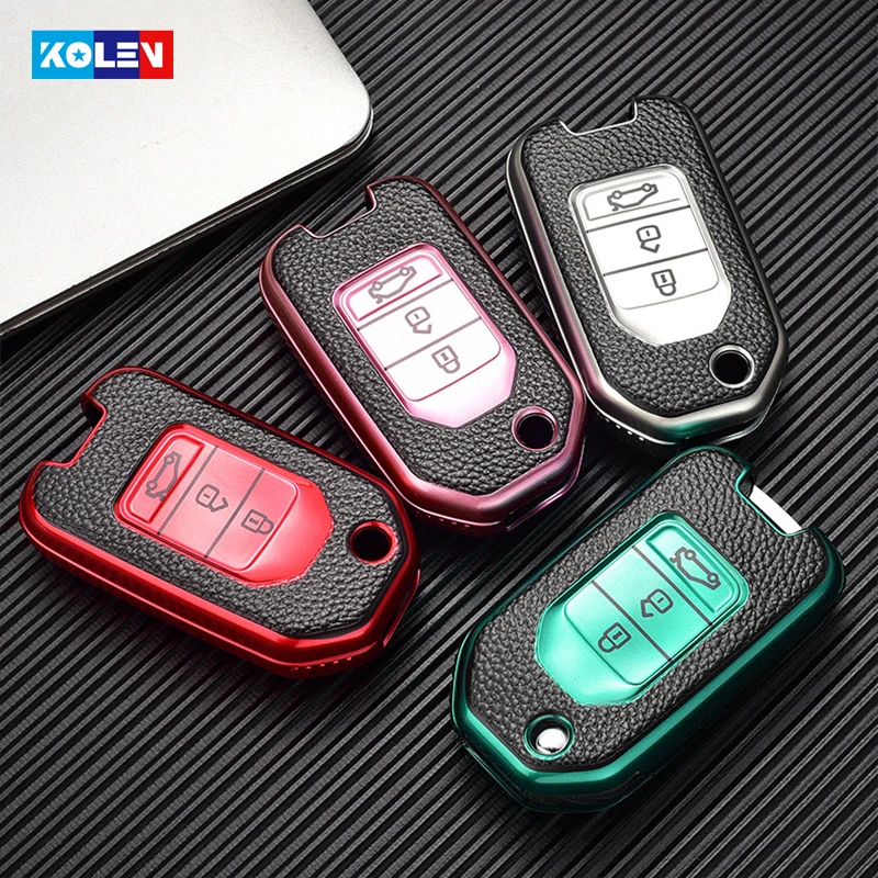 Leather + TPU Car Remote Key Full Cover Case Shell Fob For Honda Civic CR-V Accord HR-V Crider Odyssey Jade Jazz Car Accessories
Leather + TPU Car Remote Key Full Cover Case Shell Fob For Honda Civic CR-V Accord HR-V Crider Odyssey Jade Jazz Car Accessories