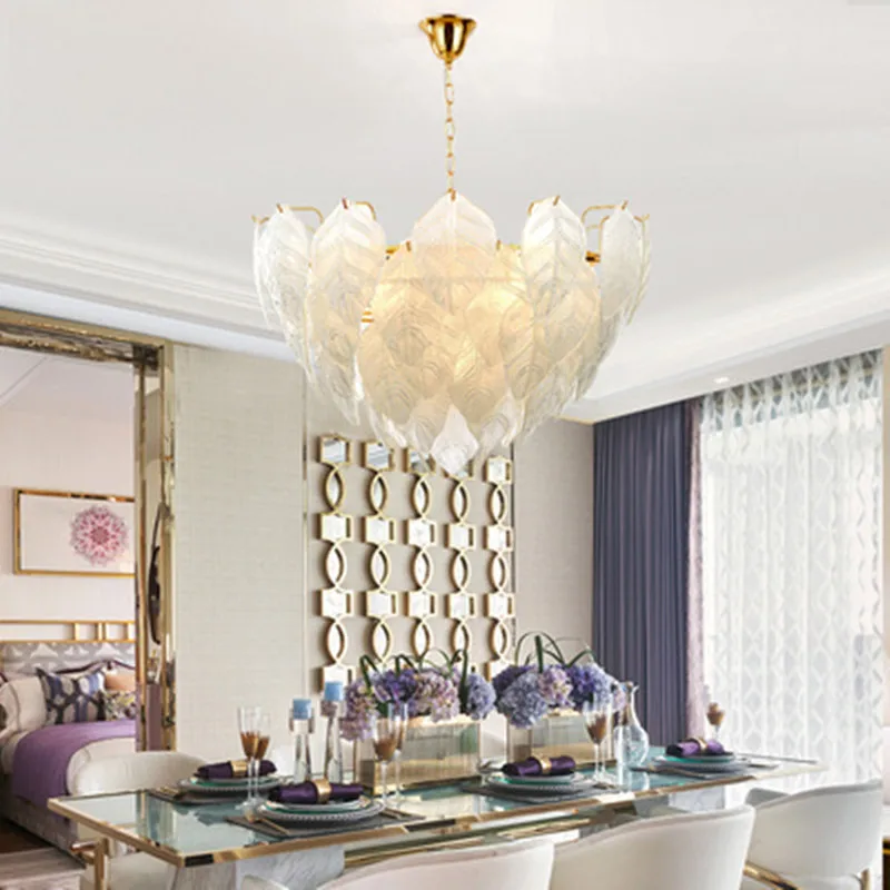 Post-modern LED chandelier lighting Glass luxury hanging lamp Nordic living room luminaires Hotel Lobby Home Deco fixtures
Post-modern LED chandelier lighting Glass luxury hanging lamp Nordic living room luminaires Hotel Lobby Home Deco fixtures
