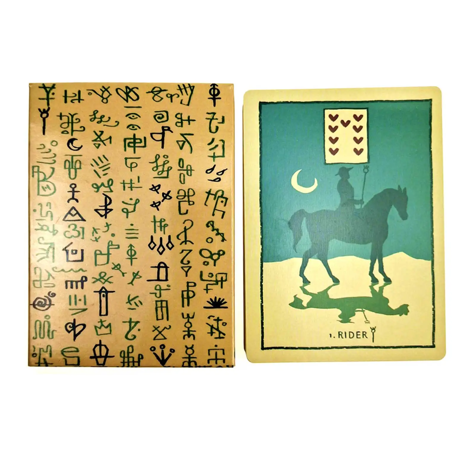 Green Glyphs Lenormand Tarot Cards Mystical Manga Tarot Cards Party Tarot Deck Supplies English Board Game Party Playing Cards
Green Glyphs Lenormand Tarot Cards Mystical Manga Tarot Cards Party Tarot Deck Supplies English Board Game Party Playing Cards