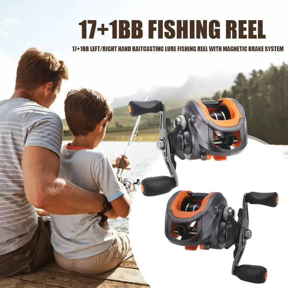 Hot Sale Fishing Reels Multi-function Ball Bearings Left/Right Hand Baitcasting Lure Fishing Reel with Brake System
Hot Sale Fishing Reels Multi-function Ball Bearings Left/Right Hand Baitcasting Lure Fishing Reel with Brake System
